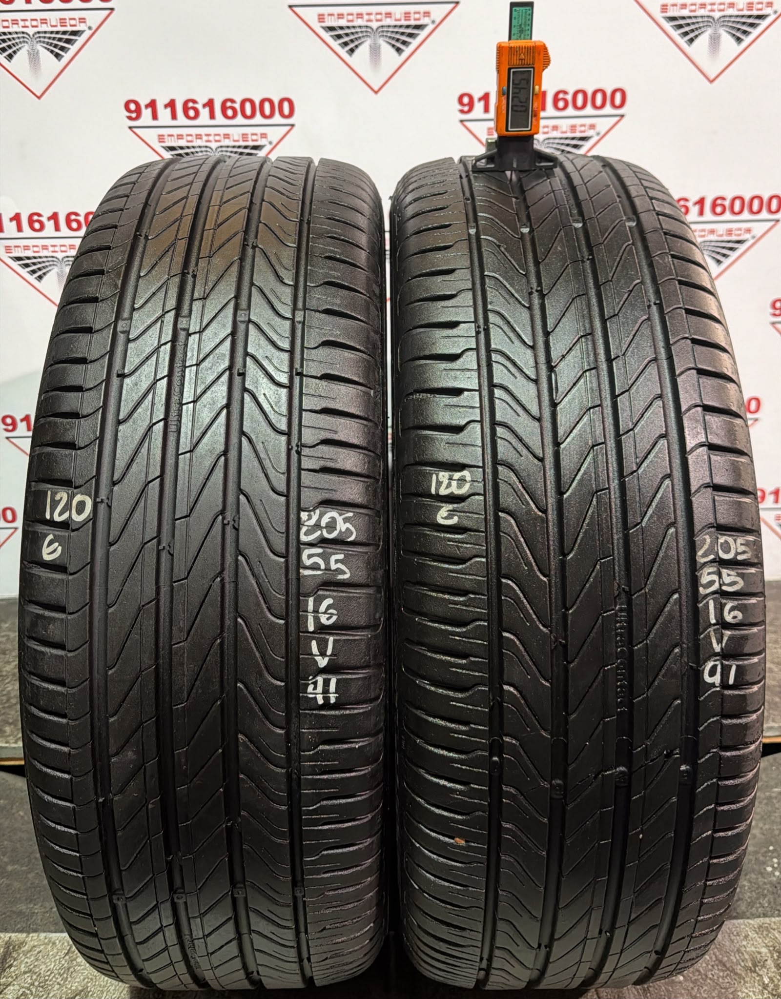CONTINENTAL  USADO  205/55 R16 91 V